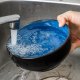 Ceramic Cereal Bowls- 6in Salad Bowls Set of 4 for Kitchen,22oz Mixing Bowls, Ceylon Blue, Dishwasher & Microwave Safe