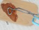 Kitchen Scissor Tongs 11-Inch Heavy Duty Stainless Steel Scissor Cooking Tongs