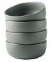 Stoneware Cereal Bowls for Kitchen, 28oz Large Ceramic Soup Bowls Set of 4 for Meal, Chip-Resistant Kitchen Bowls with Wavy Rim, Reactive Glaze Matte